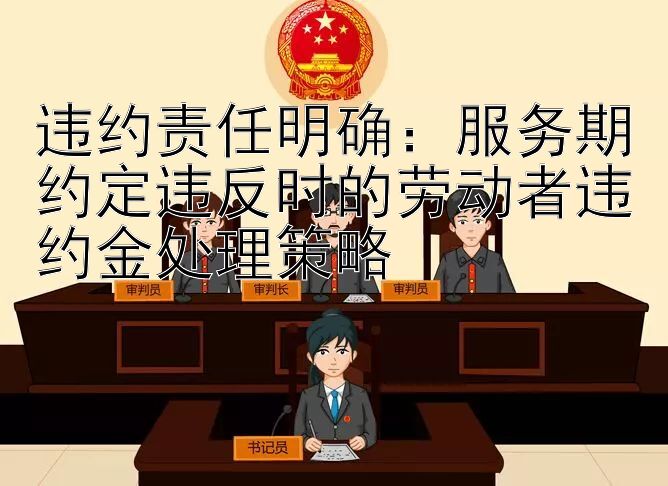 违约责任明确：服务期约定违反时的劳动者违约金处理策略