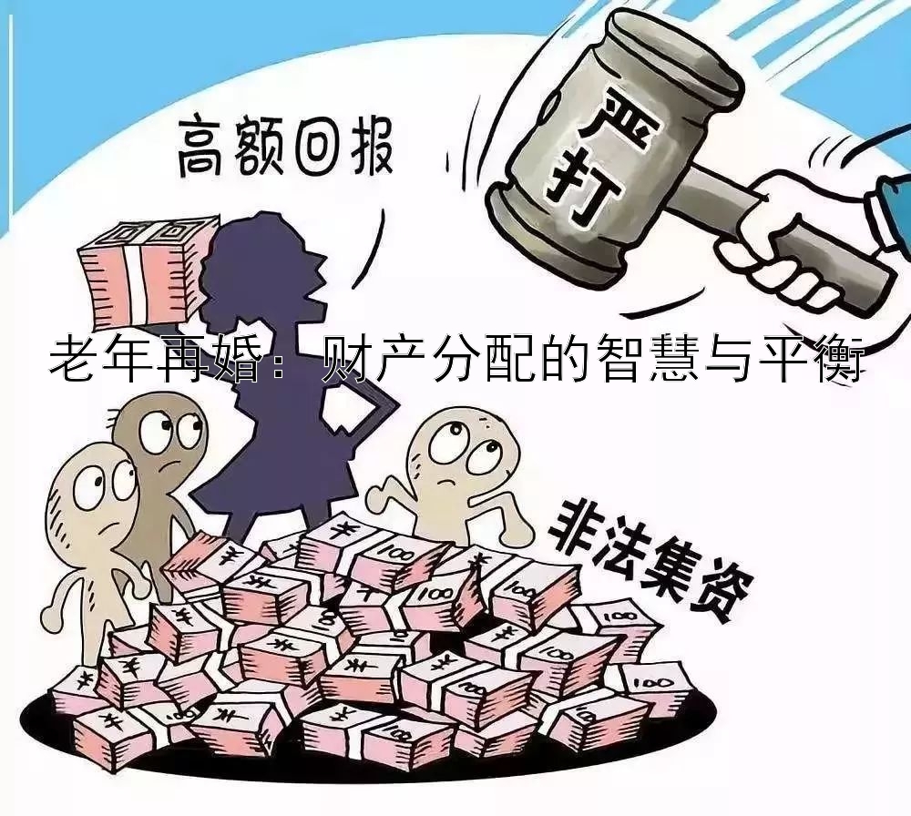 老年再婚：财产分配的智慧与平衡