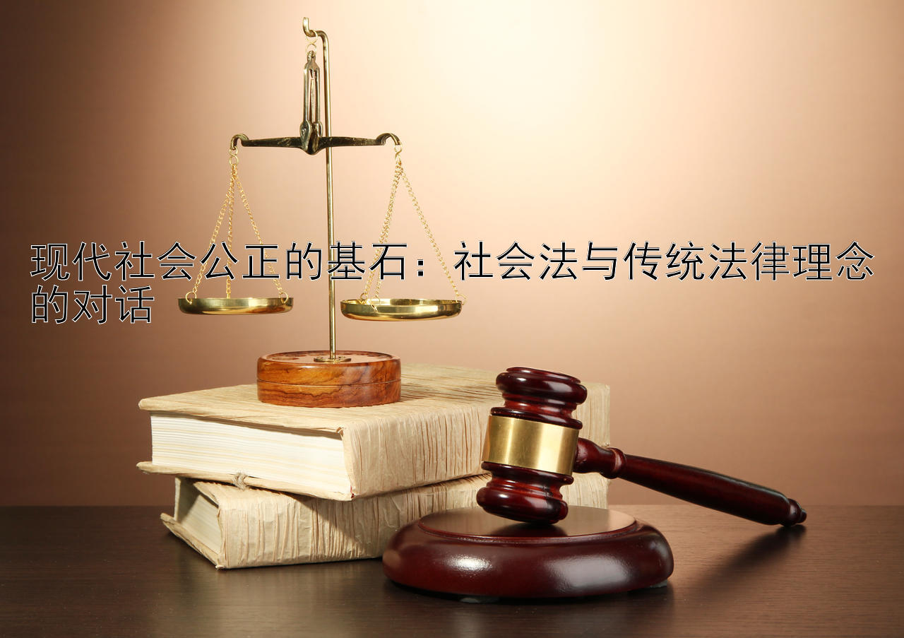 现代社会公正的基石：社会法与传统法律理念的对话