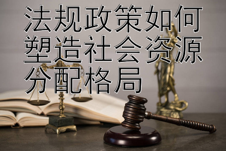 法规政策如何塑造社会资源分配格局