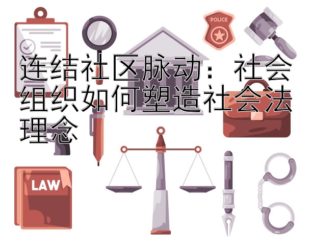 连结社区脉动：社会组织如何塑造社会法理念