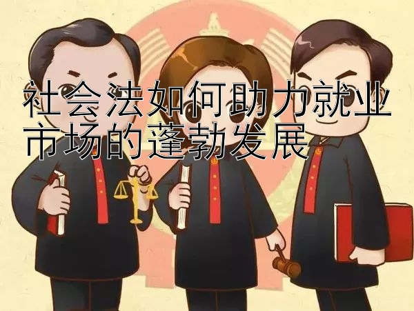 社会法如何助力就业市场的蓬勃发展