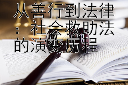 从善行到法律：社会救助法的演变历程