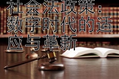 社会法政策：数字时代的适应与革新