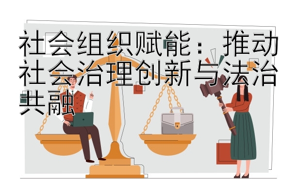 社会组织赋能：推动社会治理创新与法治共融