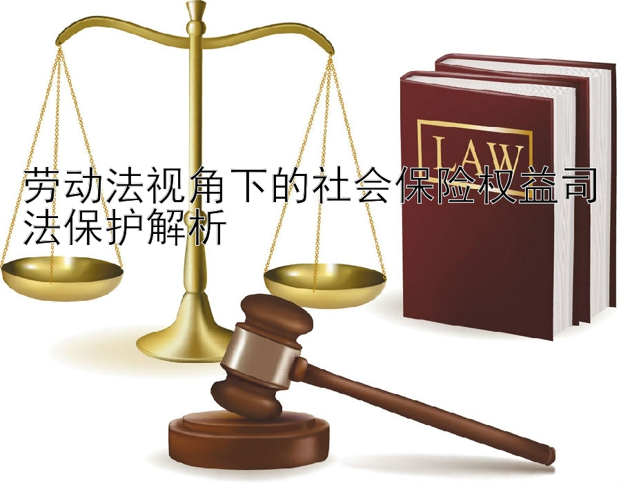 劳动法视角下的社会保险权益司法保护解析