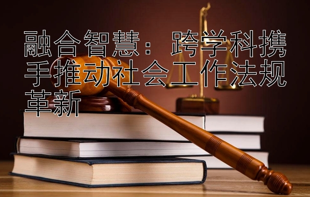 融合智慧：跨学科携手推动社会工作法规革新