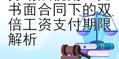 劳动法视角：无书面合同下的双倍工资支付期限解析