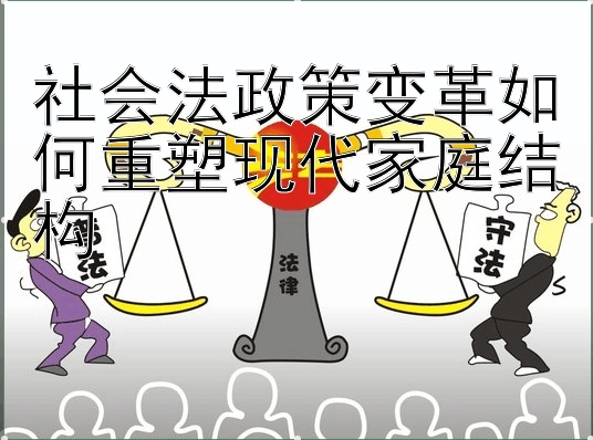 社会法政策变革如何重塑现代家庭结构