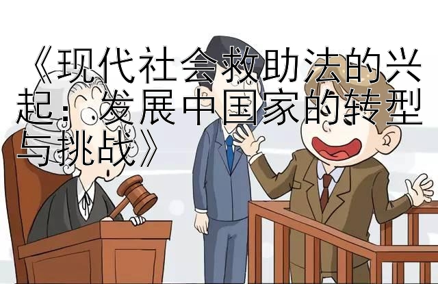 《现代社会救助法的兴起：发展中国家的转型与挑战》