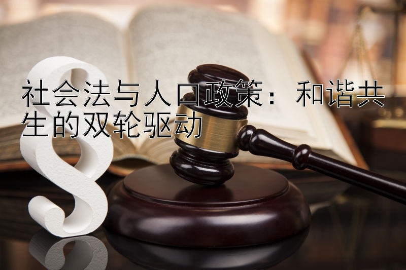 社会法与人口政策：和谐共生的双轮驱动