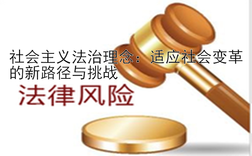 社会主义法治理念：适应社会变革的新路径与挑战