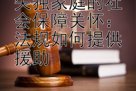 失独家庭的社会保障关怀：法规如何提供援助