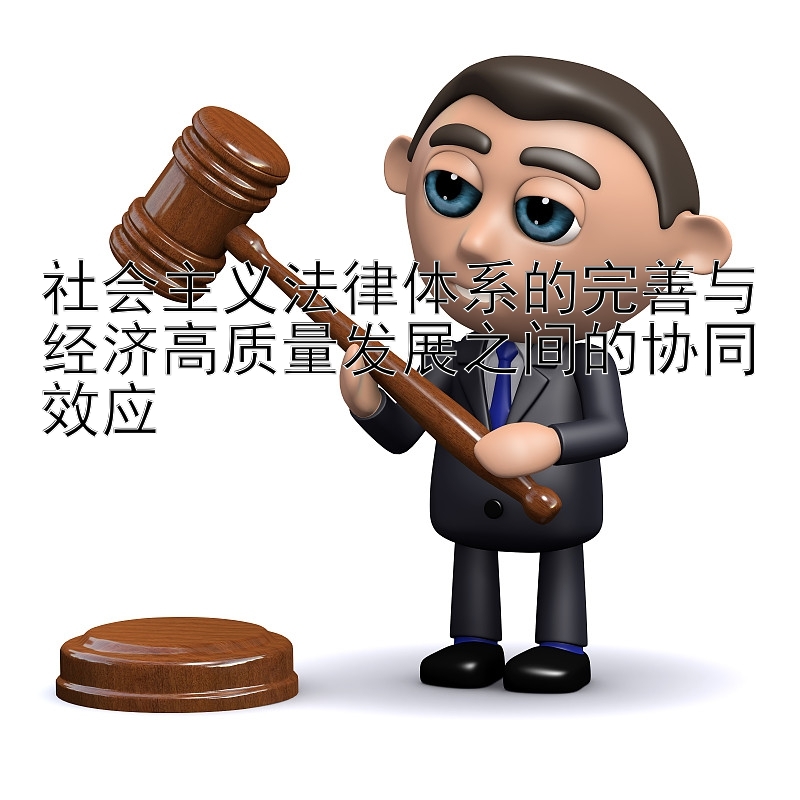 社会主义法律体系的完善与经济高质量发展之间的协同效应