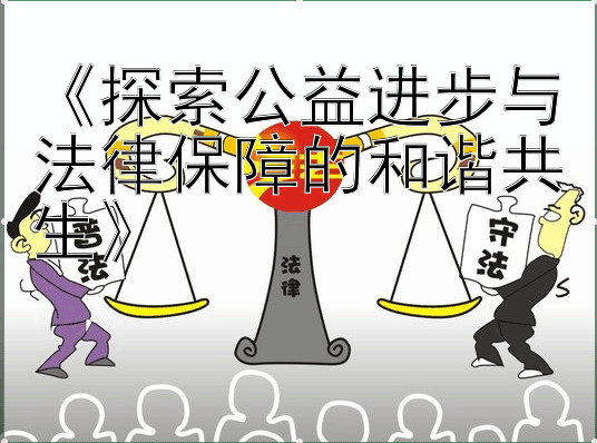 《探索公益进步与法律保障的和谐共生》