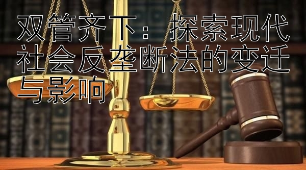 双管齐下：探索现代社会反垄断法的变迁与影响