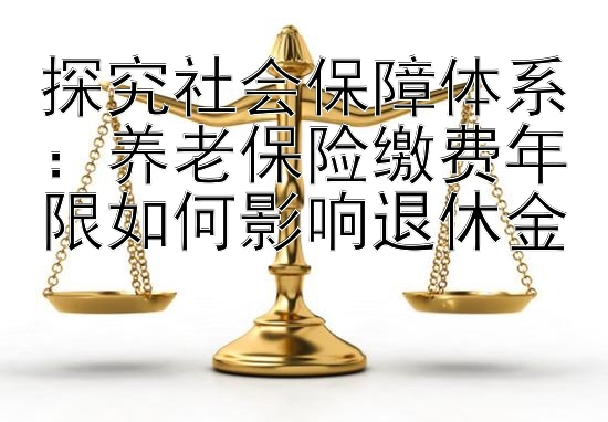 探究社会保障体系：养老保险缴费年限如何影响退休金