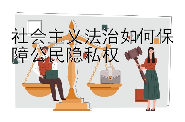 社会主义法治如何保障公民隐私权