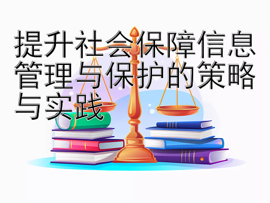 提升社会保障信息管理与保护的策略与实践