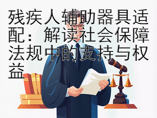 残疾人辅助器具适配：解读社会保障法规中的支持与权益