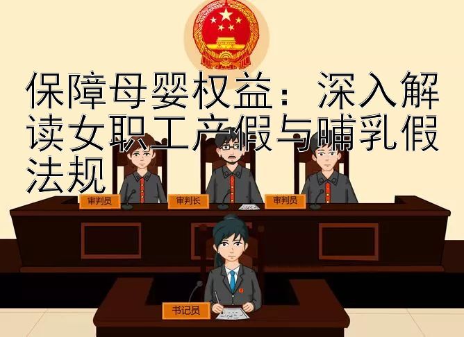 保障母婴权益：深入解读女职工产假与哺乳假法规