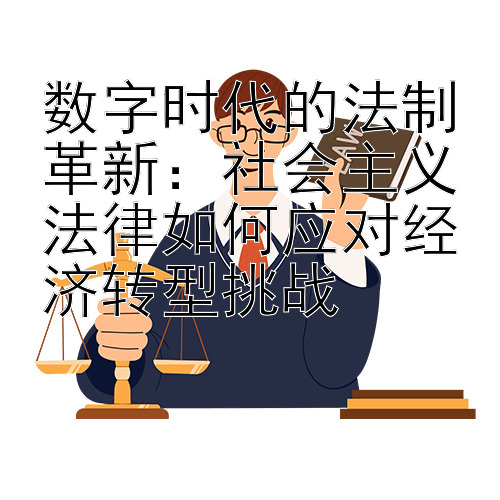 数字时代的法制革新：社会主义法律如何应对经济转型挑战